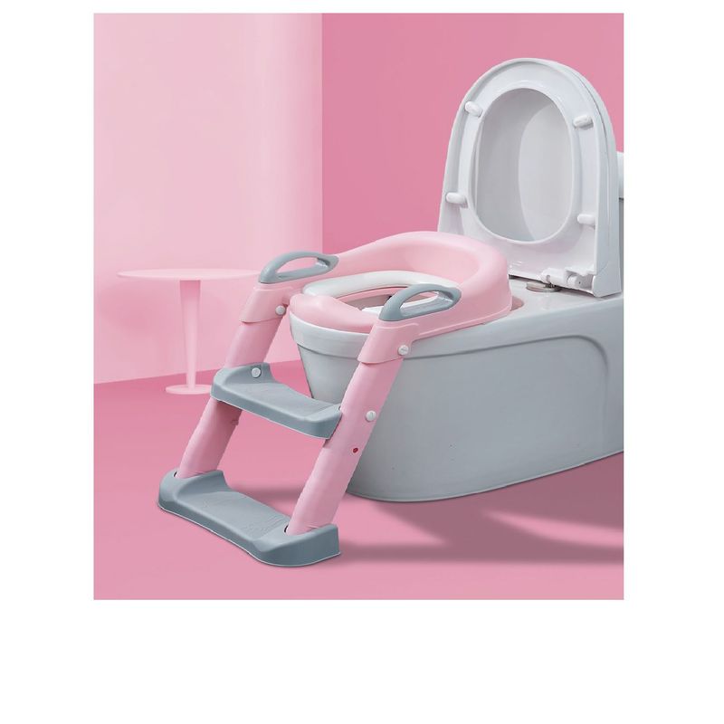 GENERICO - Asiento de Innodoro con Escalera  para Niños Plegable