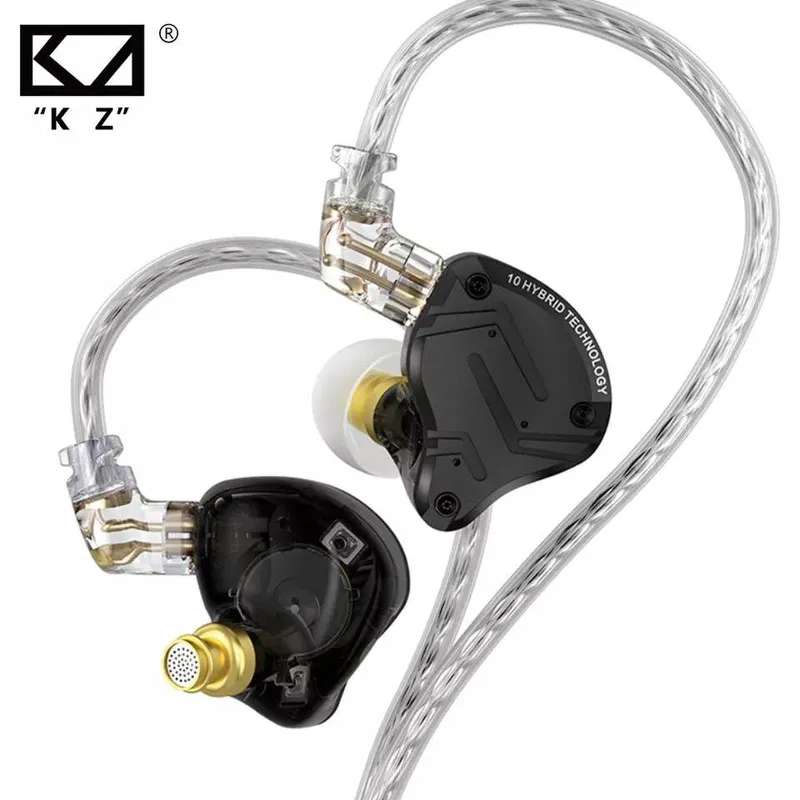 KZ - Audifono Kz ZS10 Pro X 5Driver 4BA  1DD