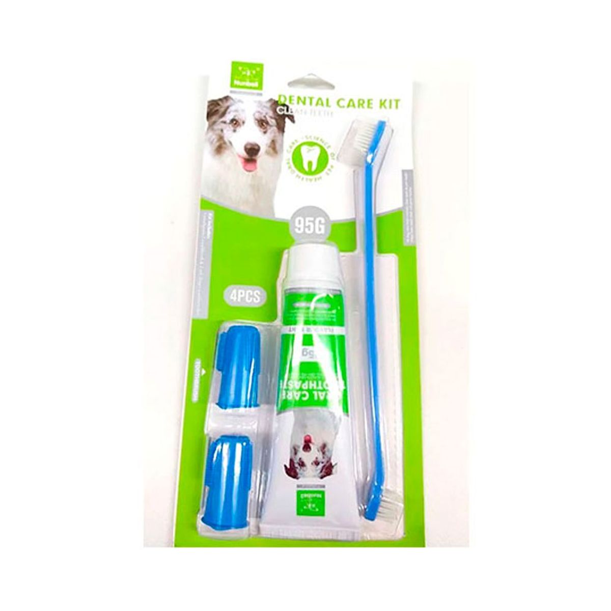 IMPORTADO MC - Kit Cepillo de Dientes  y Pasta Dental para Perros y Gatos