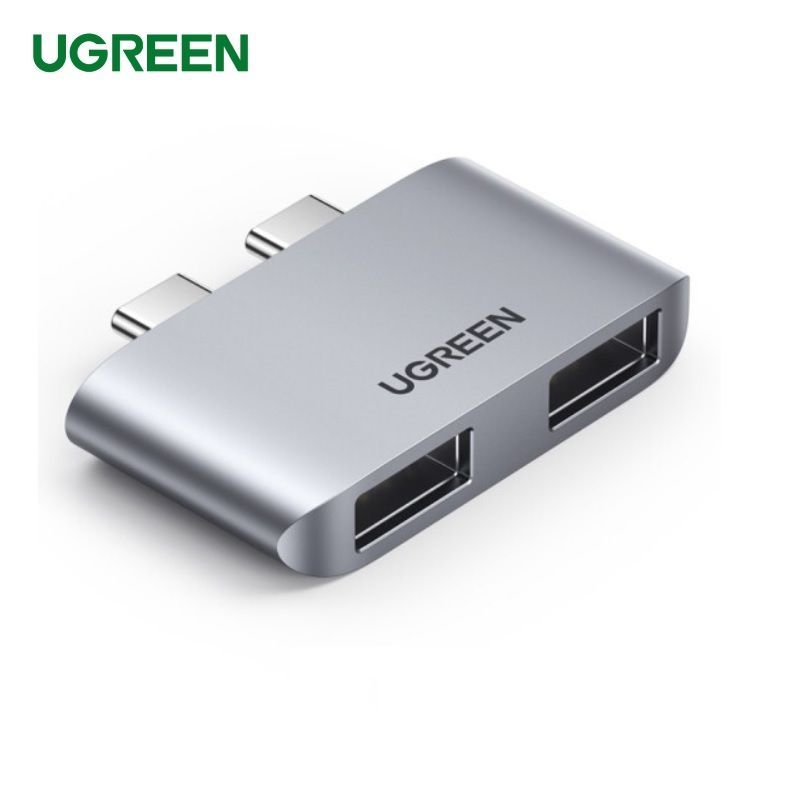 UGREEN - Adaptador HUB USB-C a USB 3.1 UGREEN para Mackbook