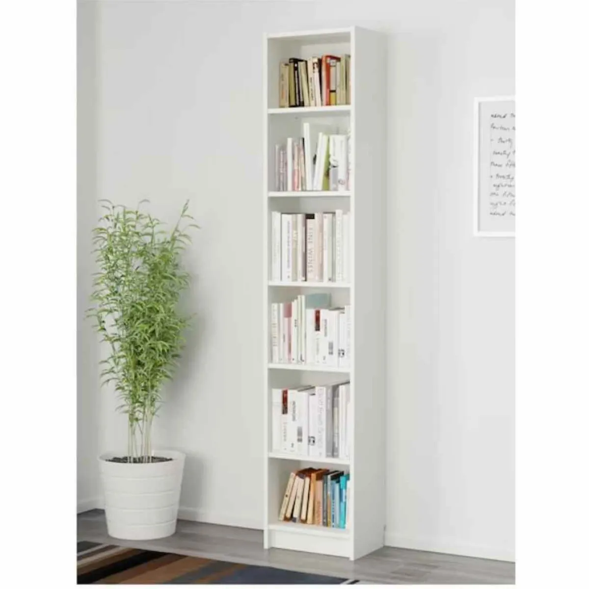 VENTITAS HOME - Librero Boston 180cm Ventitas Home Blanco