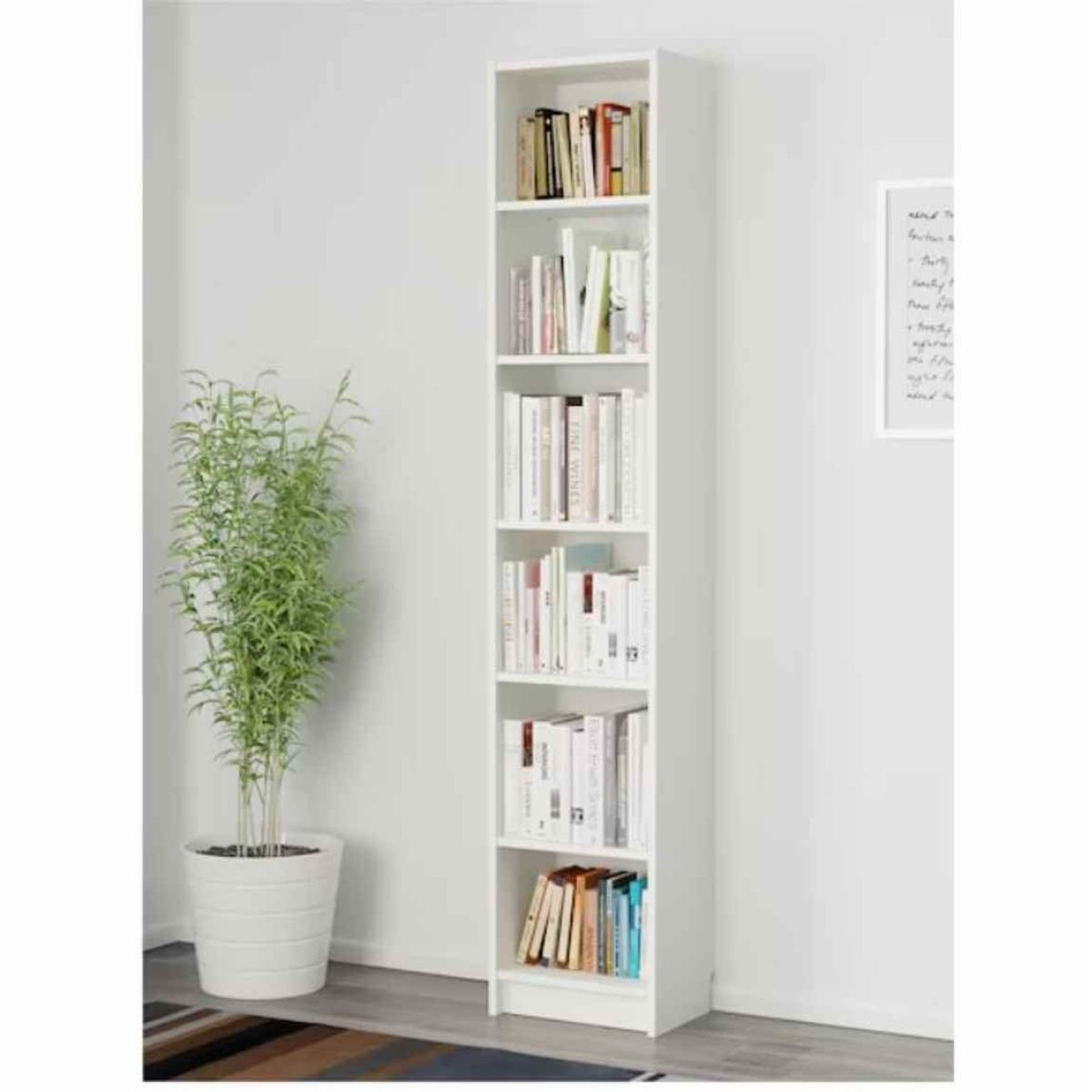 VENTITAS HOME - Librero Boston 180cm Ventitas Home Blanco