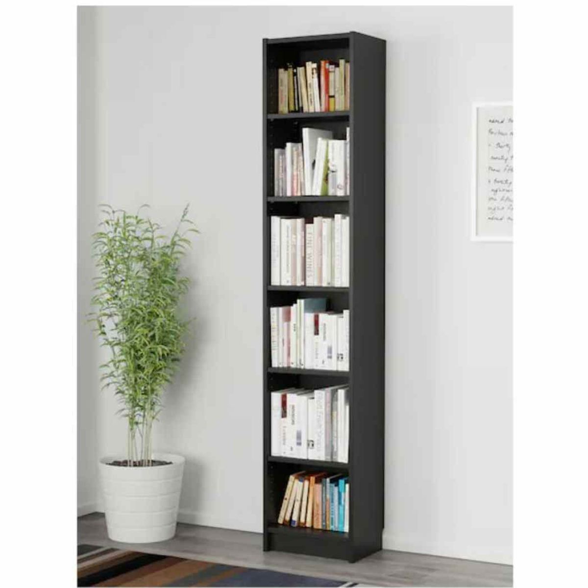 VENTITAS HOME - Librero Boston 180cm Ventitas Home Negro