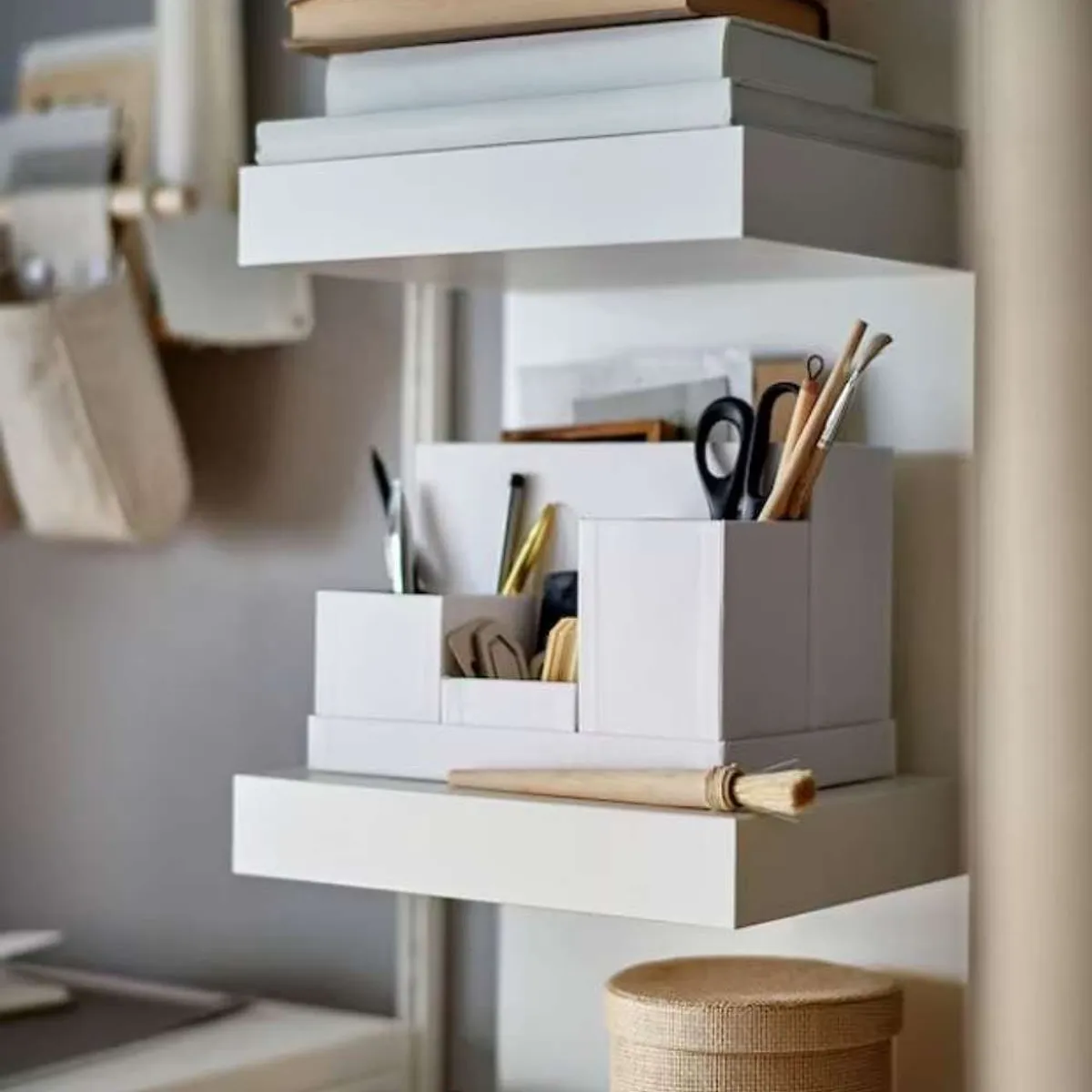 VENTITAS HOME - Librero Estante Michael Ventitas Home Blanco