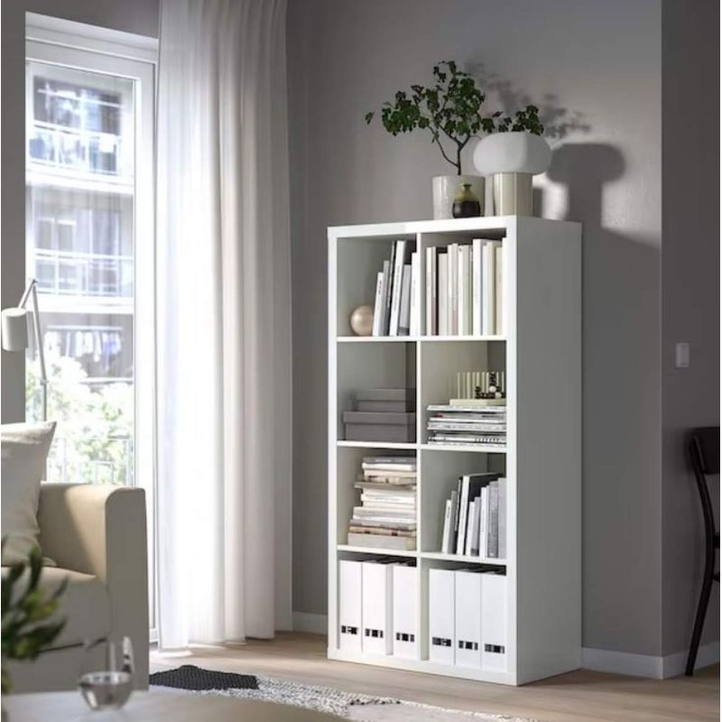 VENTITAS HOME - Librero Moderno Wisam Ventitas Home Blanco