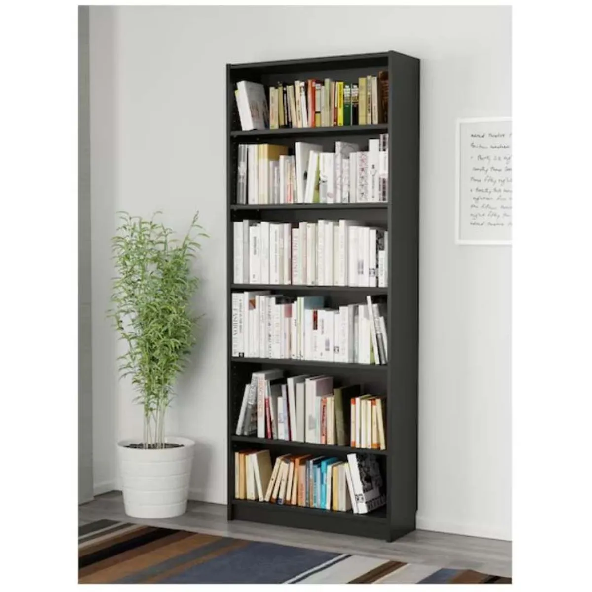 VENTITAS HOME - Librero Moderno Ragnarok Ventitas Home Negro