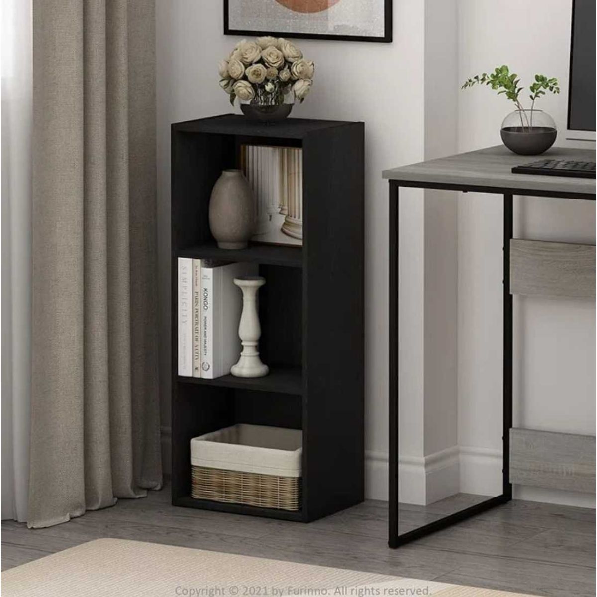 VENTITAS HOME - Librero Organizador Kofi Ventitas Home Negro