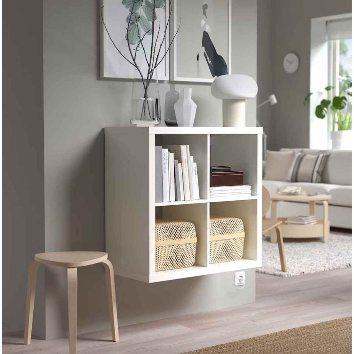 VENTITAS HOME - Librero Bob Ventitas Home Blanco