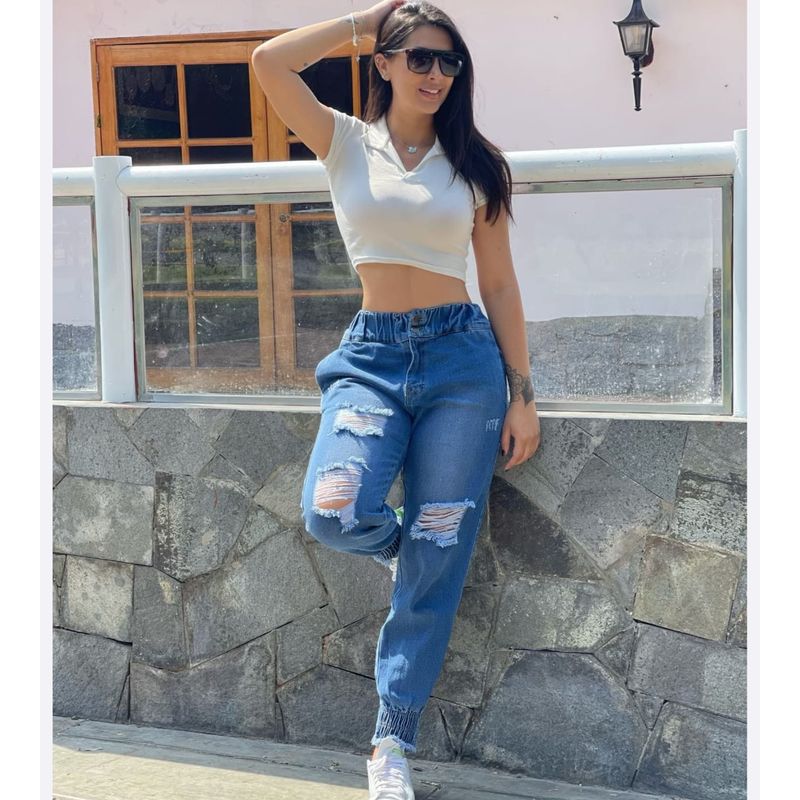 Pantalón Jogger Denim Mujer Pretty BENCUS JEANS