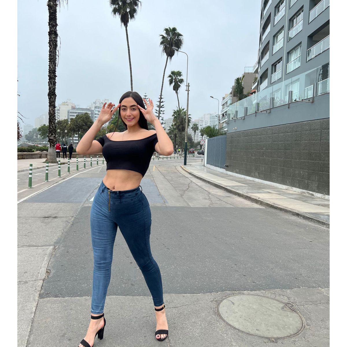 BENCUS JEANS - Pantalón Jean Bicolor Mujer Khalessy Skinny Vnzla