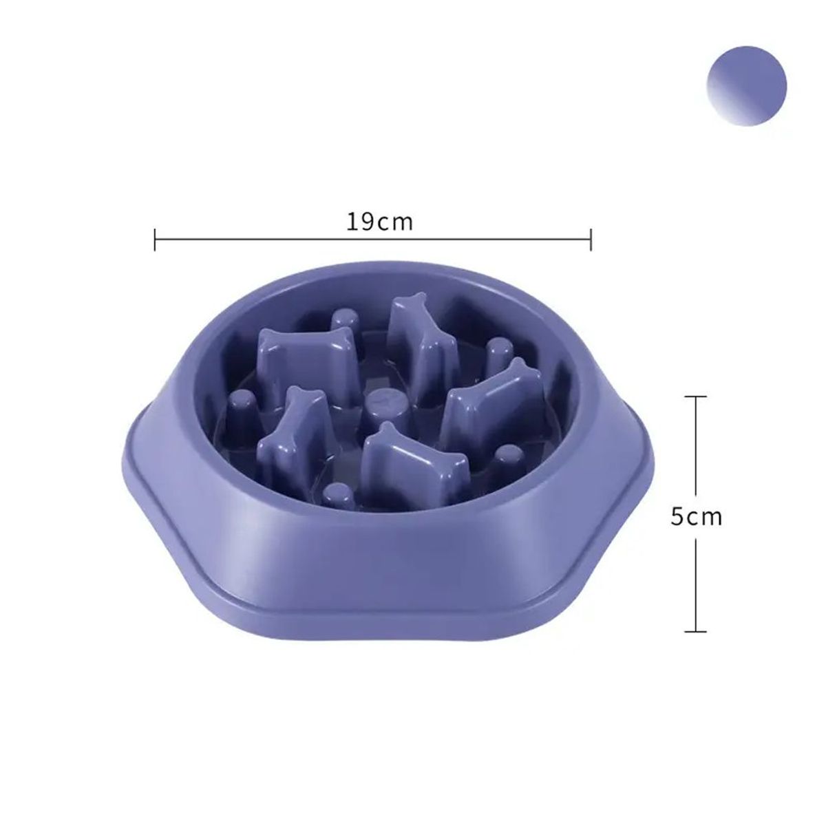 OEM - Plato Anti Ansiedad Modelo Huesitos - Morado