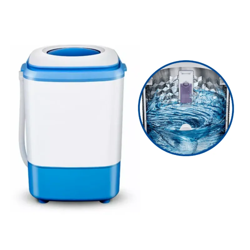 GENERICO - Mini lavadora portátil con canastilla y escobilla
