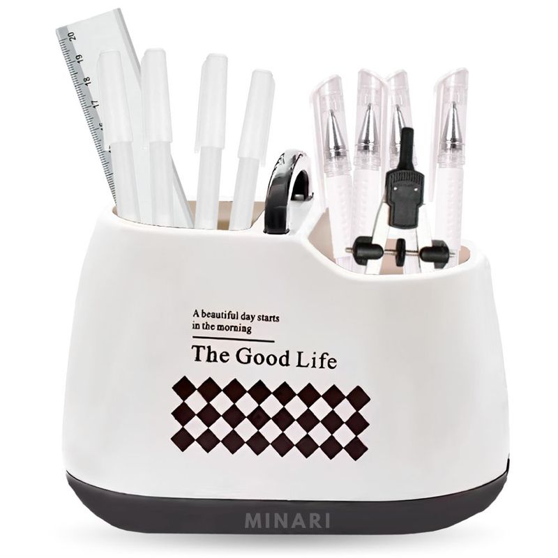 MINARI - Organizador de Escritorio Oficina Lapiceros Cesta B 403C