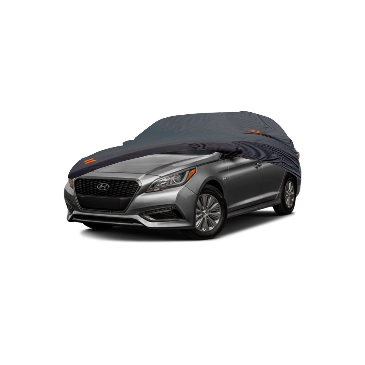 GENERICO - PROTECTOR FUNDA COBERTOR HYUNDAI SONATA SEDAN HASTA 2016GRIS