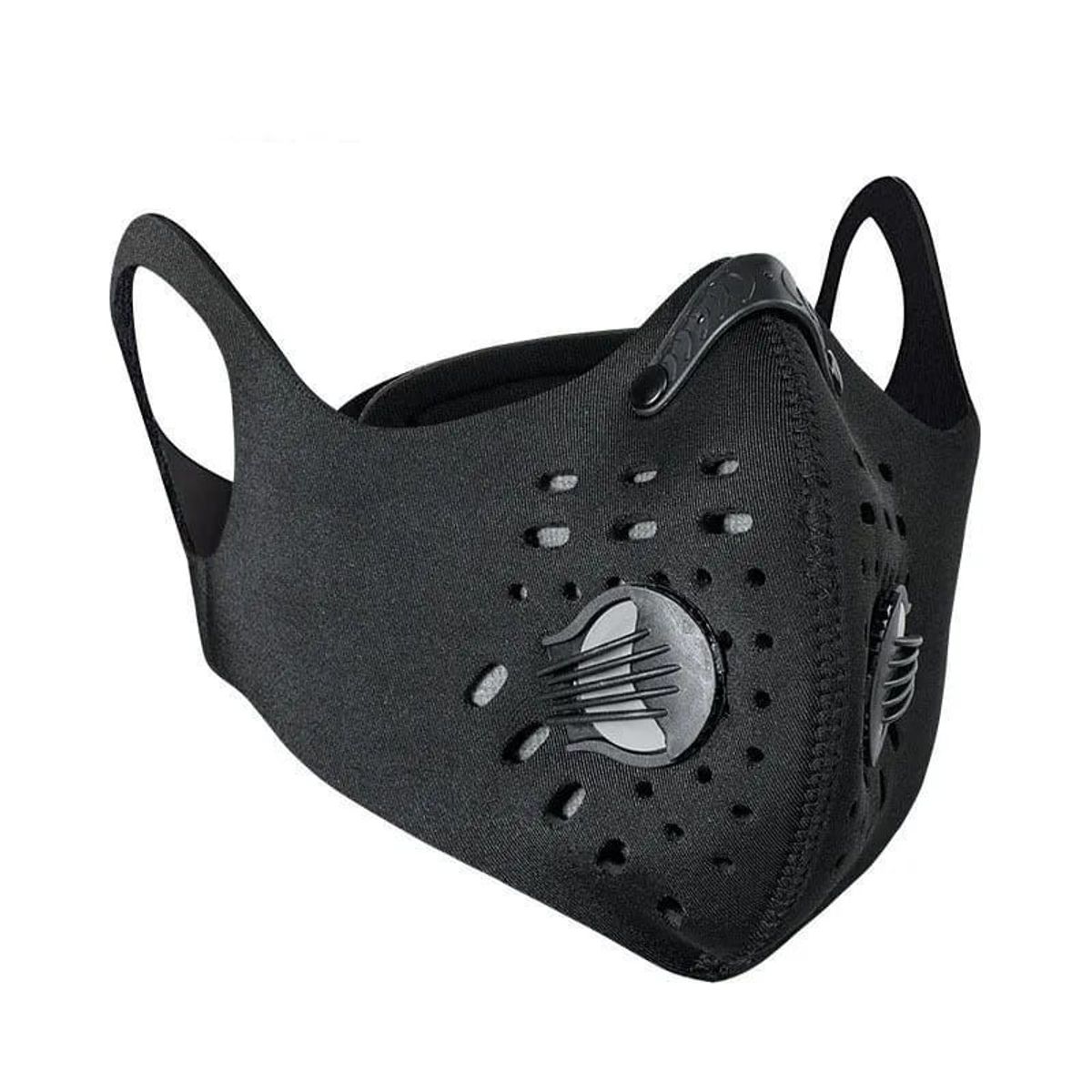 GENERICO - Mascarilla Deportiva Negra - Sport Mask Black - Genieka
