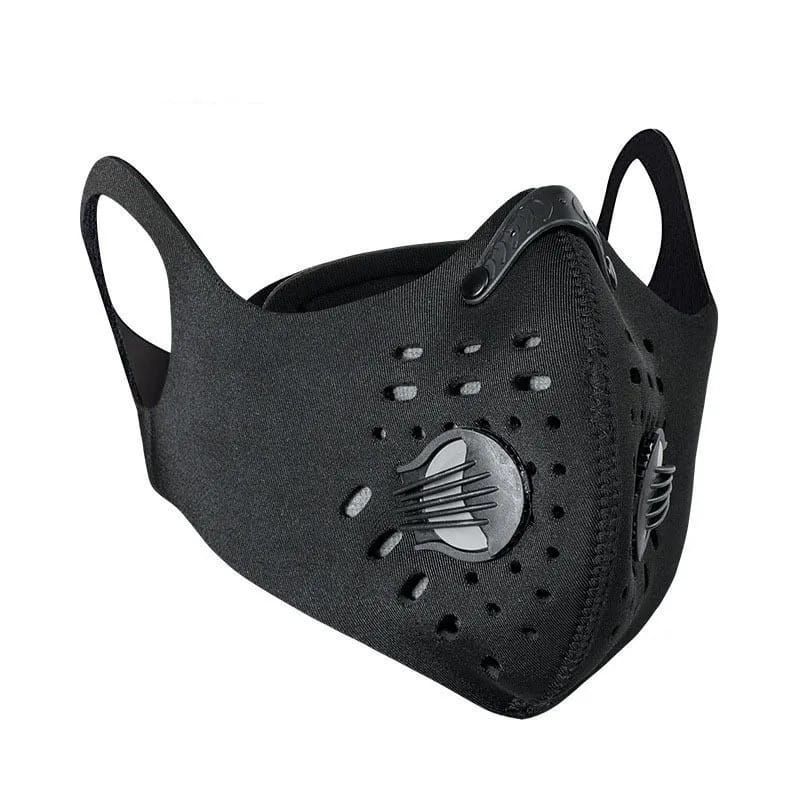 GENERICO - Mascarilla Deportiva Negra - Sport Mask Black - Genieka