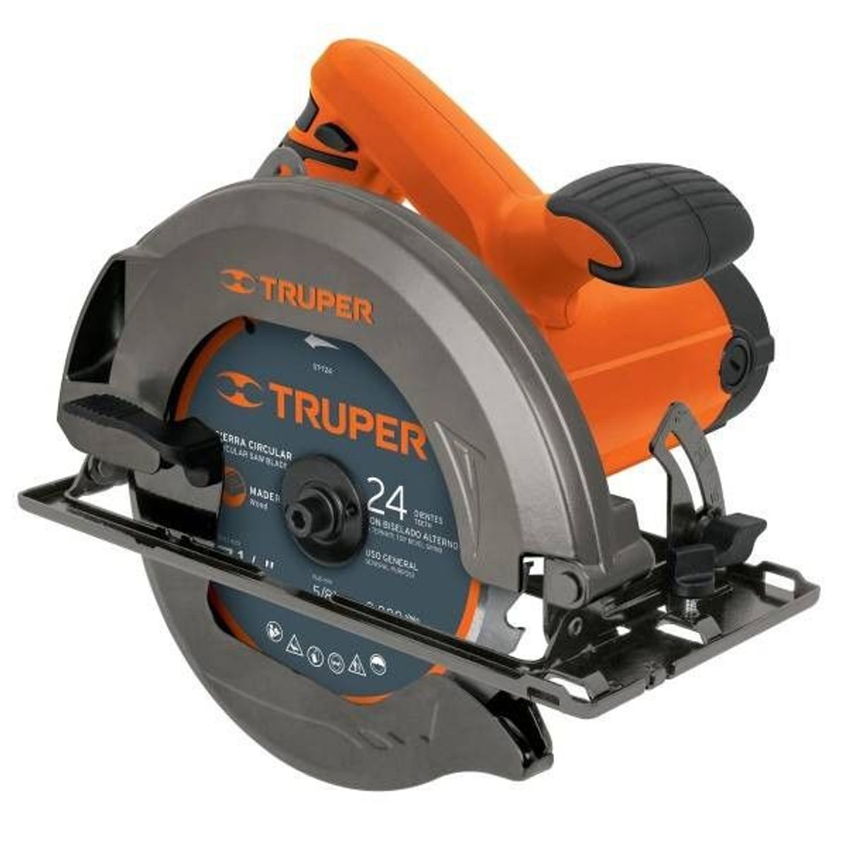 TRUPER - Sierra circular 7-1/4" 1500 W, profesional