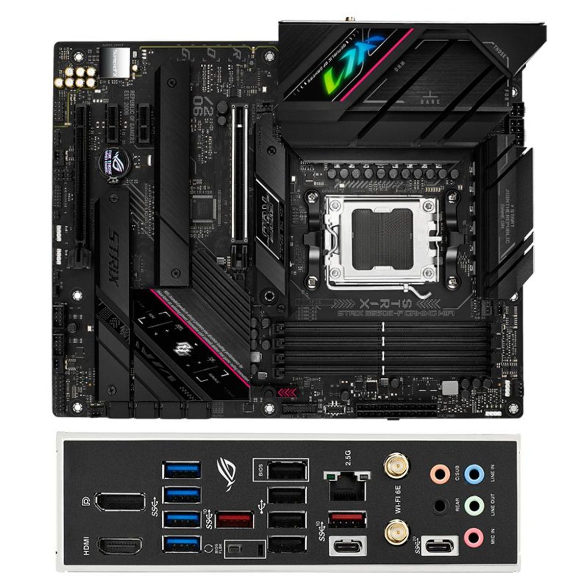 ASUS - Motherboard ASUS ROG STRIX B650E-F GAMING WIFI AMD AM5