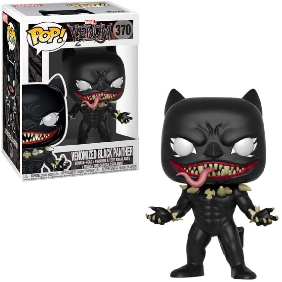 FUNKO - Funko Pop Marvel Venom - Venomized Black Panther 370