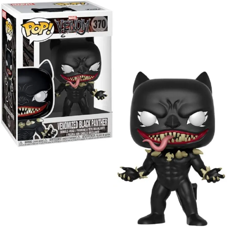 FUNKO - Funko Pop Marvel Venom - Venomized Black Panther 370