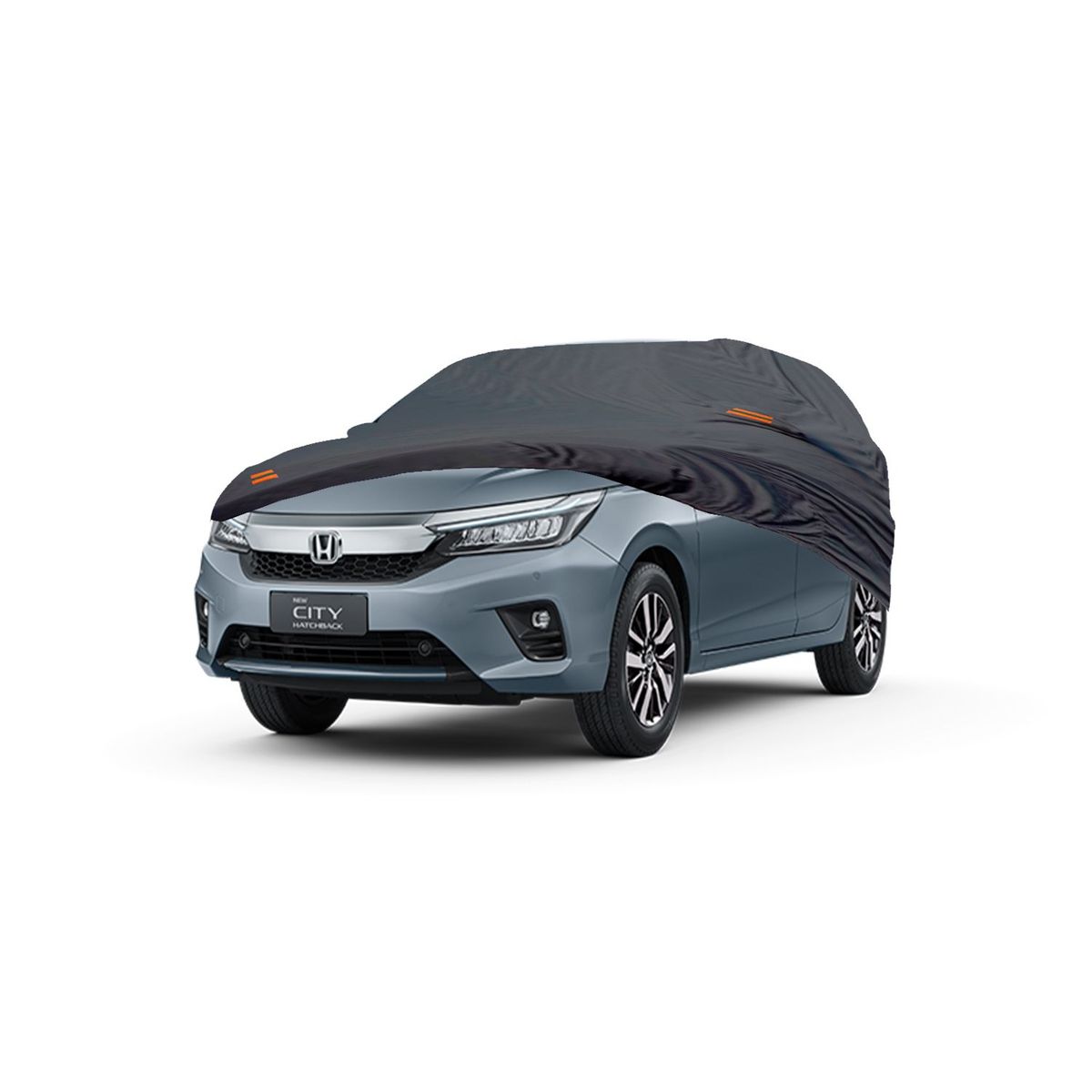 GENERICO - PROTECTOR FUNDA COBERTOR HONDA CITY SPORT 2022HATCHBACK GRIS