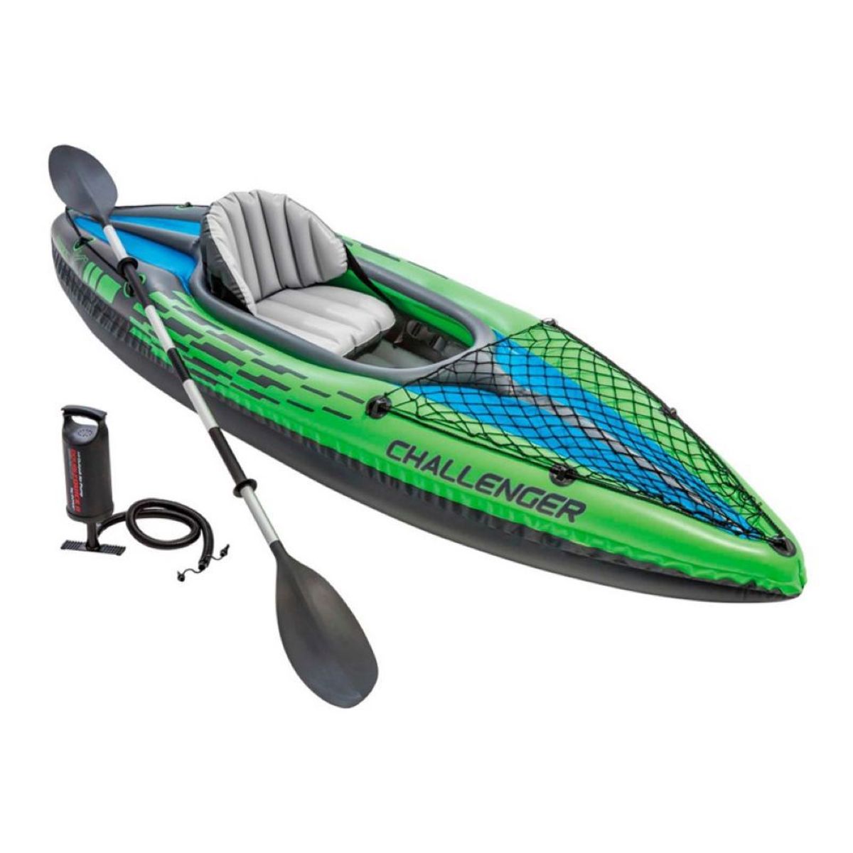 INTEX - Kayak Inflable Challenger K1 Intex