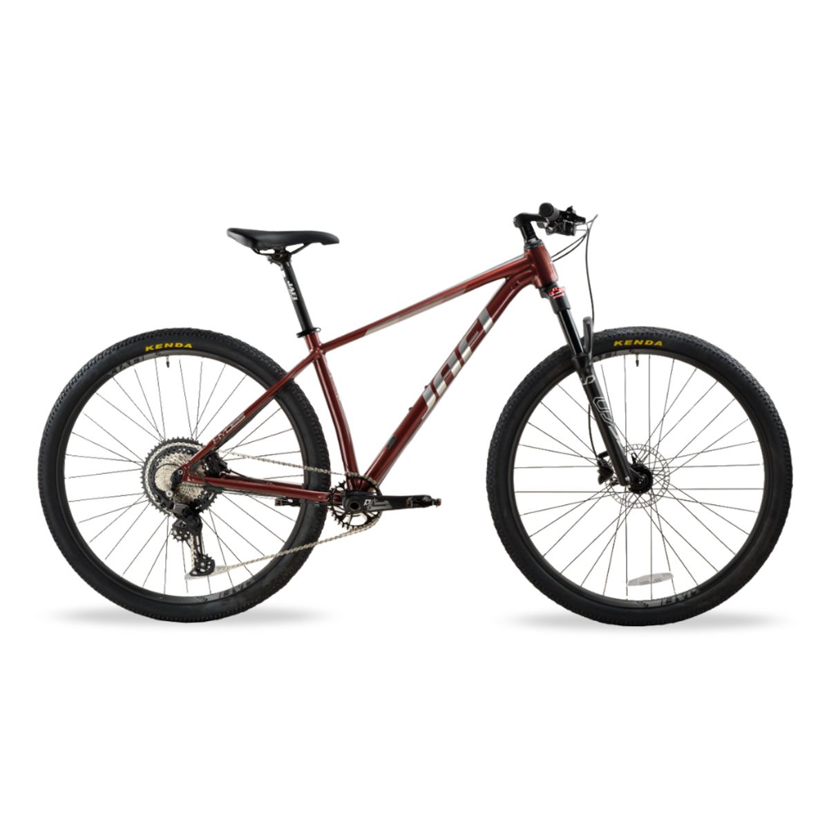 JAFI - Bicicleta de montaña Jafi Hydes Deore 29 Vino