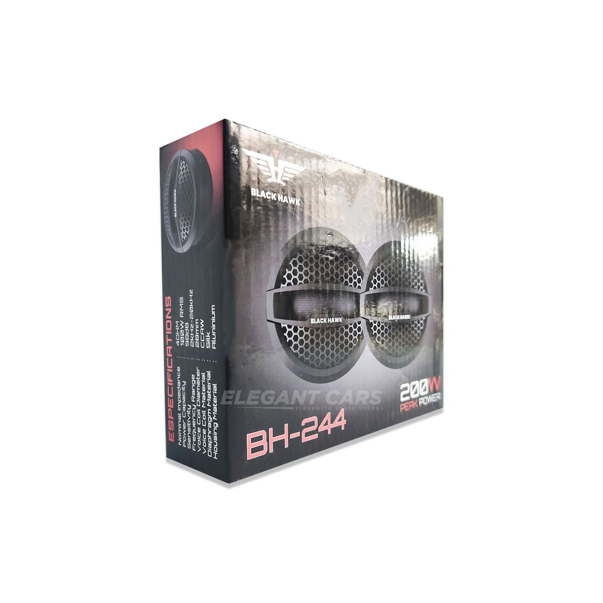 BLACK HAWK - Tweeter Black Hawk 200w Peak Power Bh-244