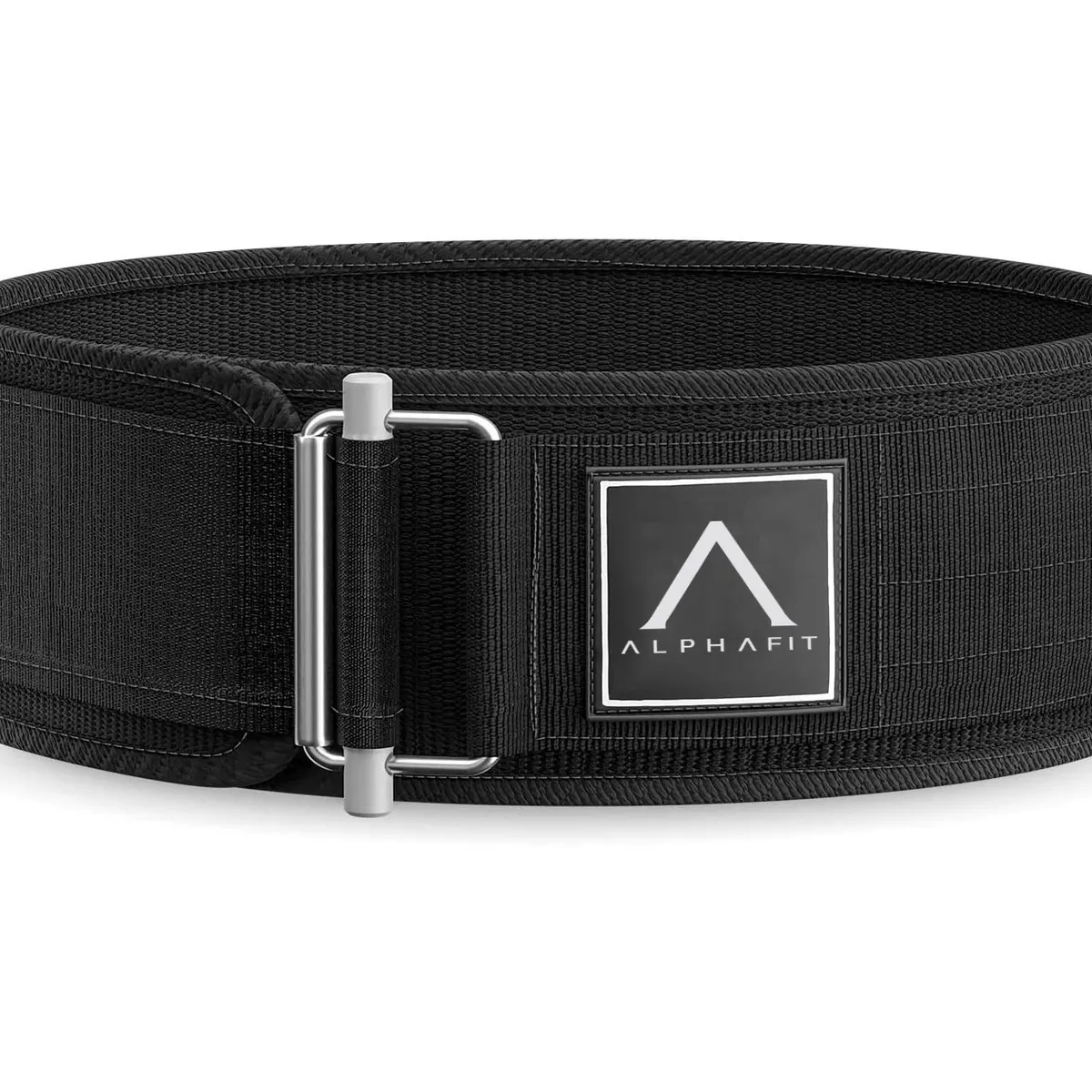 ALPHA FIT - Cinturon para levantamiento pesas - Correa Gimnasio Lumbar - Alphafit