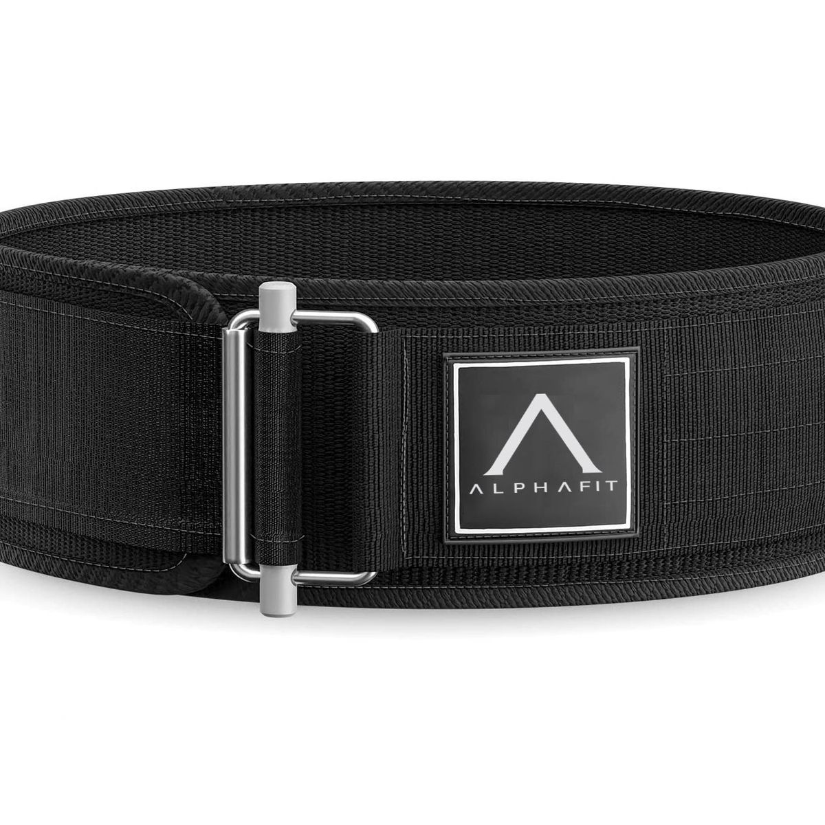 ALPHA FIT - Cinturon para levantamiento pesas - Correa Gimnasio Lumbar - Alphafit