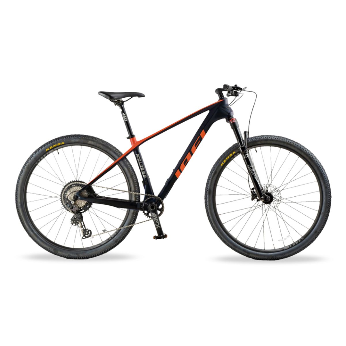 JAFI - Bicicleta de montaña Jafi Pro Lite 29 Negro Naranja