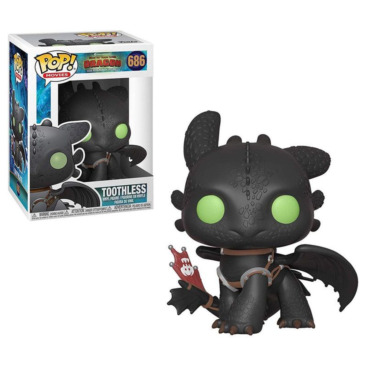 FUNKO - Funko Pop Como entrenar a tu Dragon - Chimuelo 686