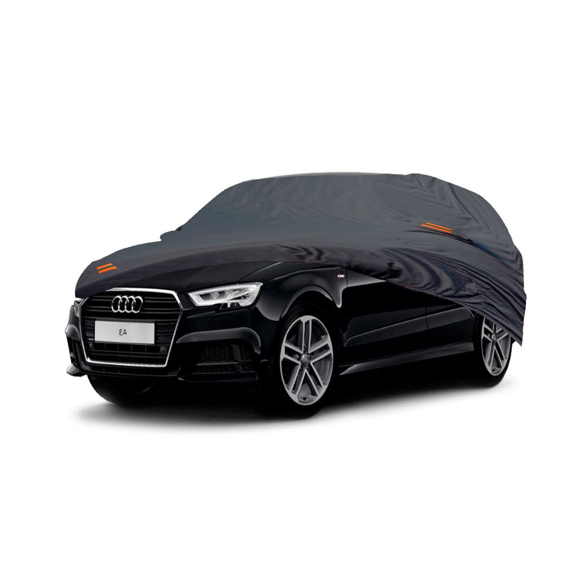 GENERICO - PROTECTOR CUBIERTA FORRO FUNDA COBERTOR AUDI A3 GRIS