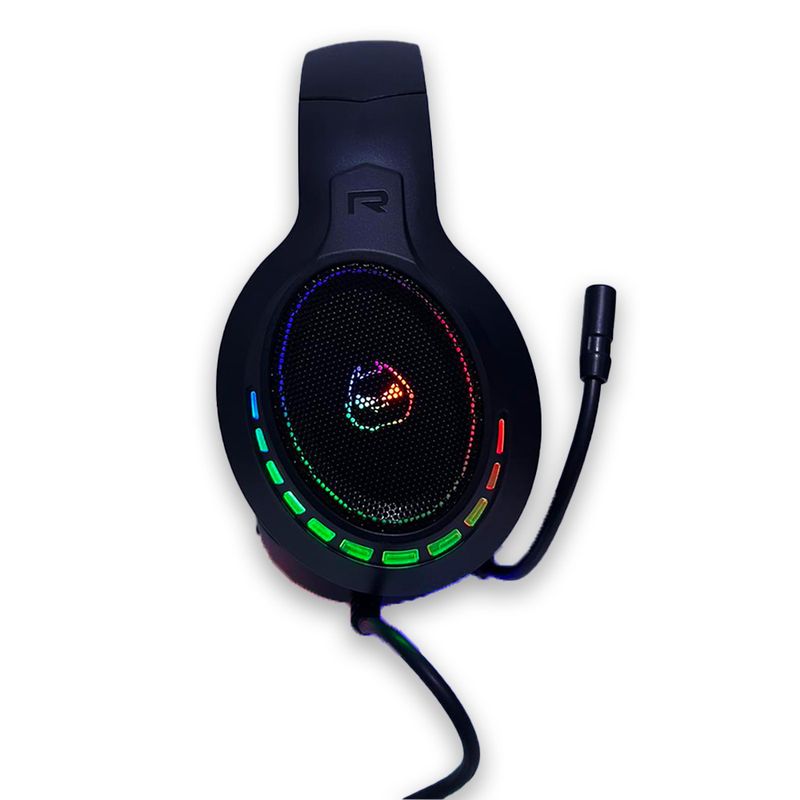 HALION - Audifono Gamer Hell RGB Con Micrófono Halion