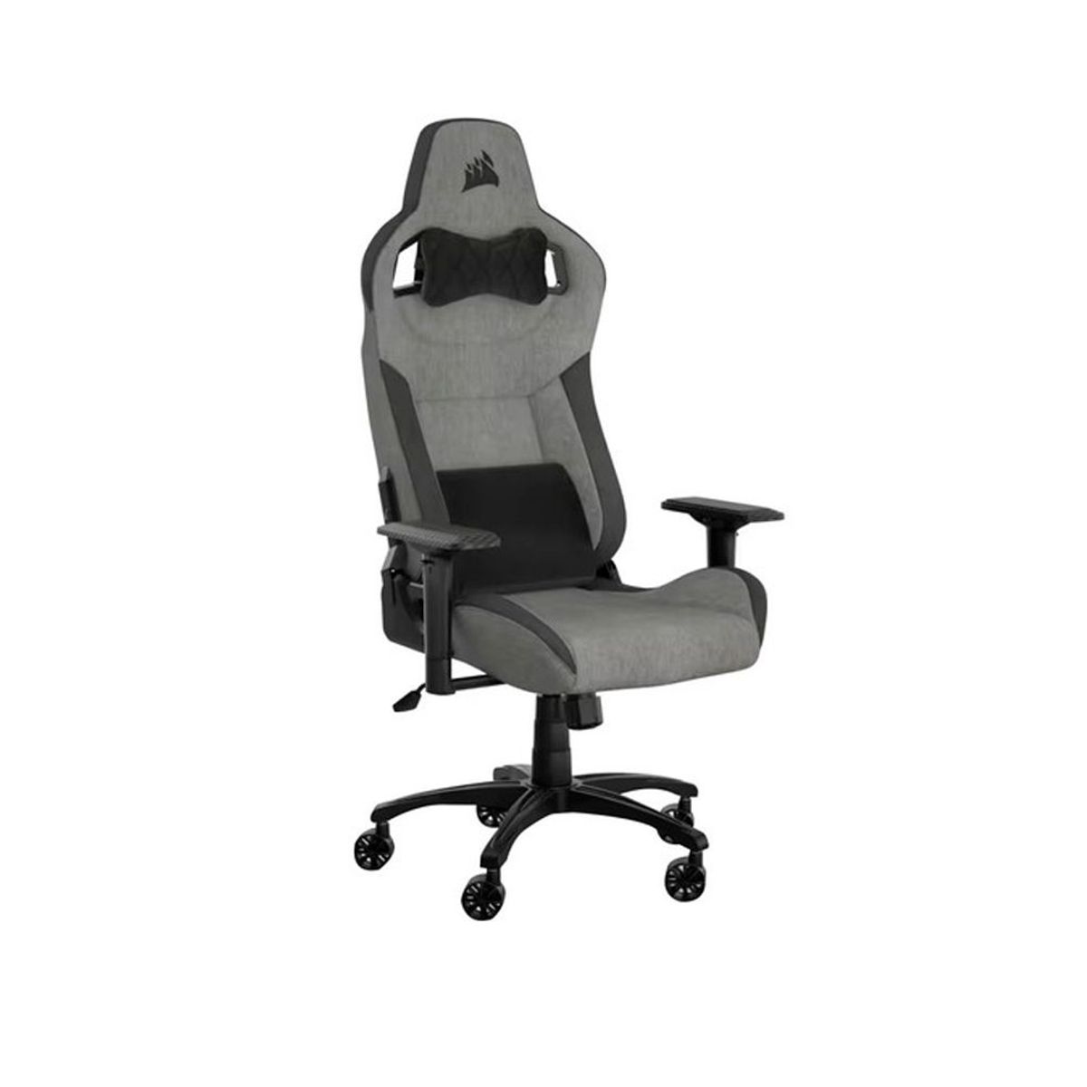 CORSAIR - Silla Gamer T3 Rush Corsair 9010056 Gris Carbón