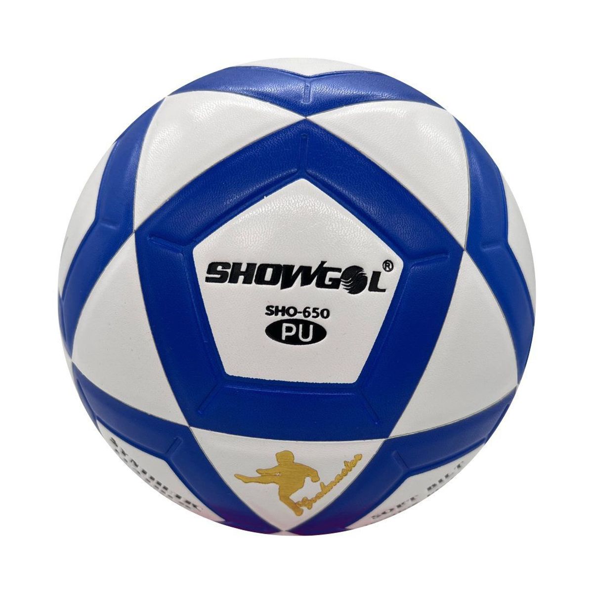 SHOWGOL - Pelota de Fútbol Showgol FX PU Talla 5 - Azul.
