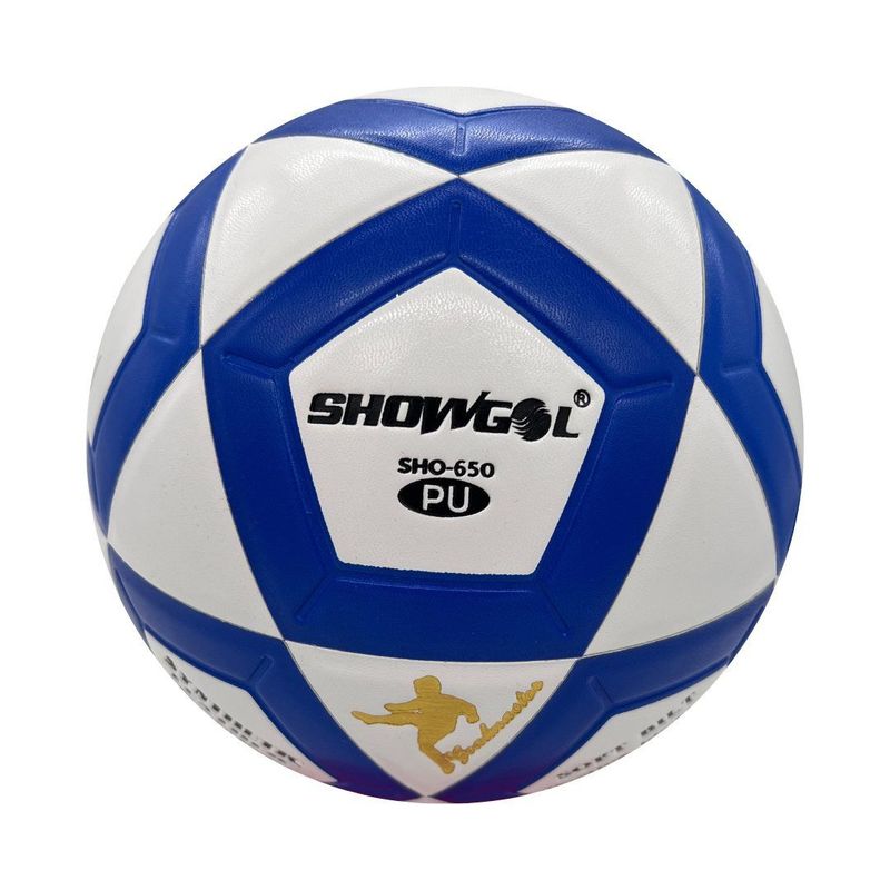SHOWGOL - Pelota de Fútbol Showgol FX PU Talla 5 - Azul.
