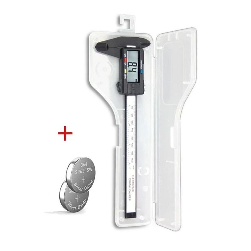 GENERICO - Calibrador Digital de mano Vernier Case  Baterias