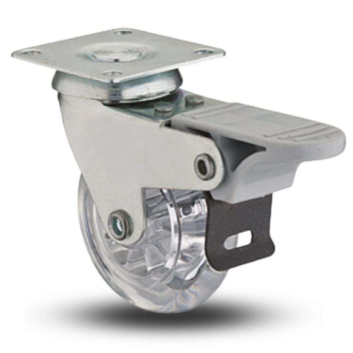 SERRATURE - GARRUCHA FRENO TRANSP 50MM CARGA 25KG