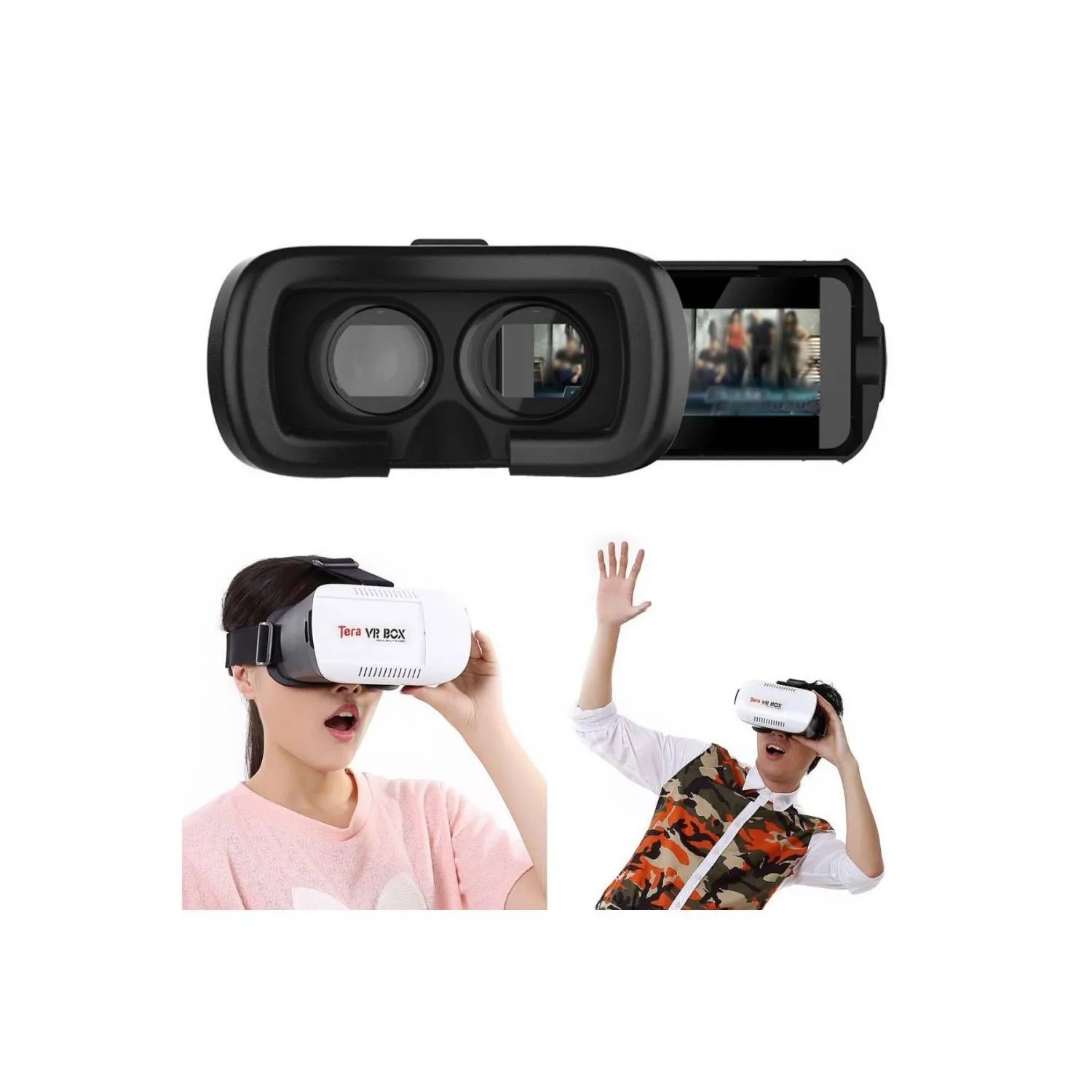 Lentes De Realidad Virtual Vr Box 360° Control Vr Bluetooth