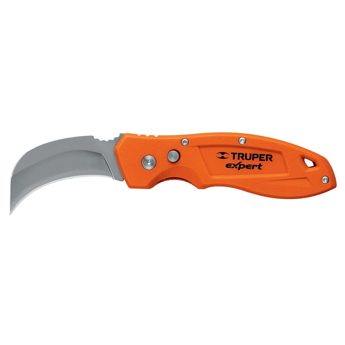 Truper - Cuchillo abatible 7 para alfombras con mango de nylon expert 