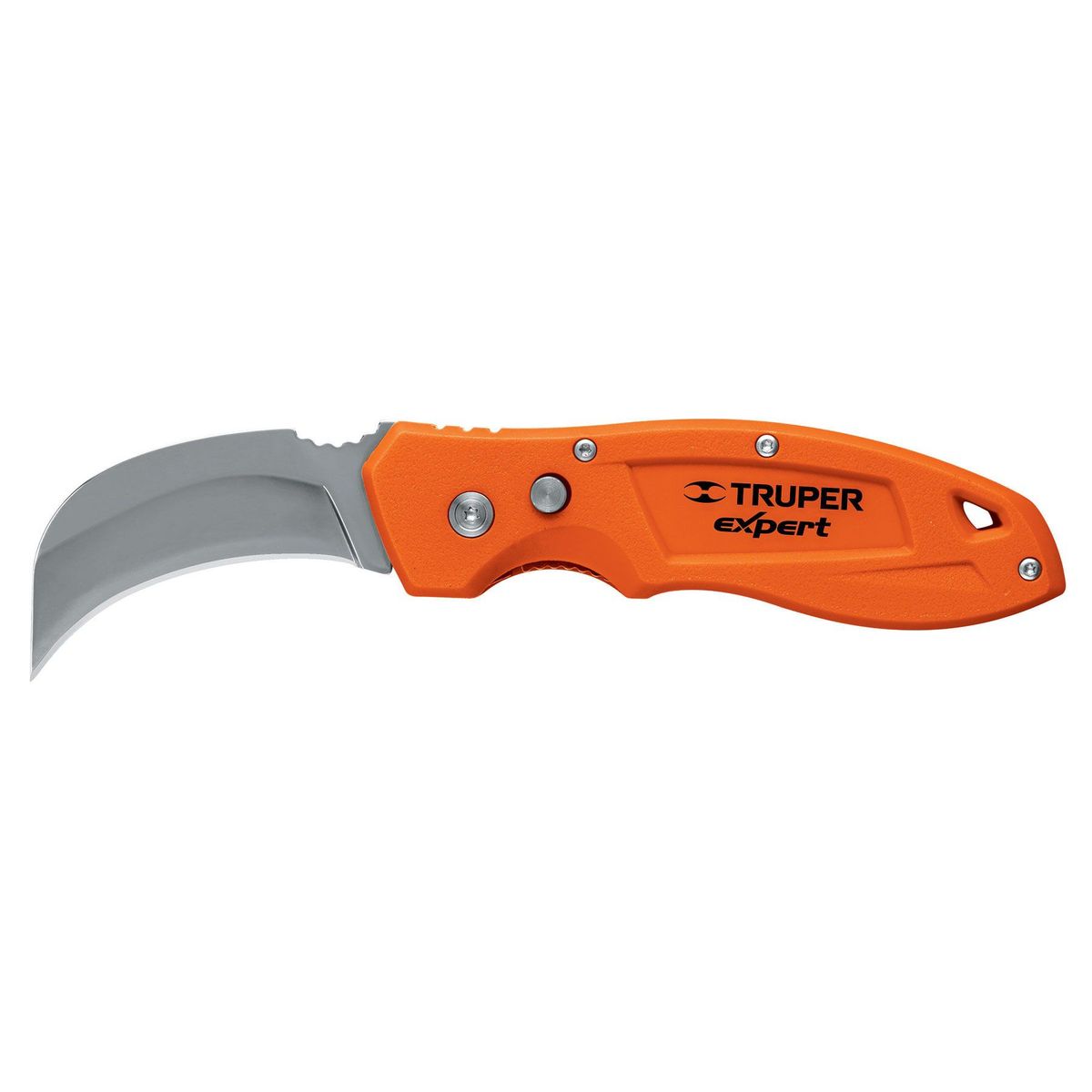 Truper - Cuchillo abatible 7 para alfombras con mango de nylon expert 
