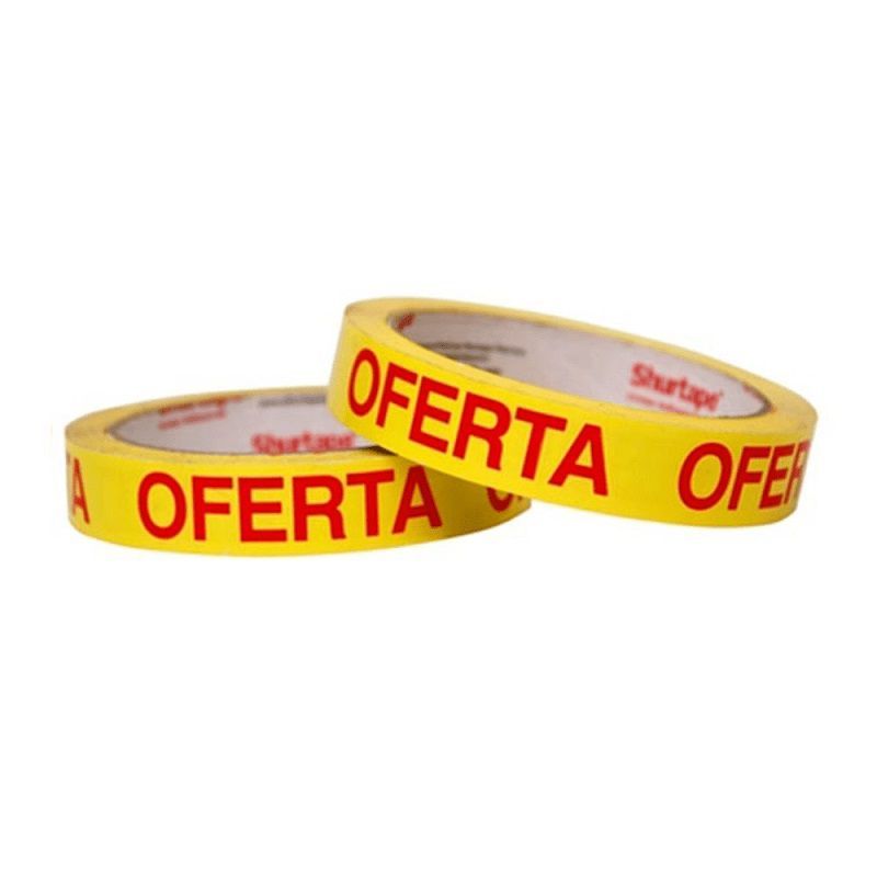 GENERICO - Cinta de embalaje impresas Oferta 100 Yardas - Pack 6