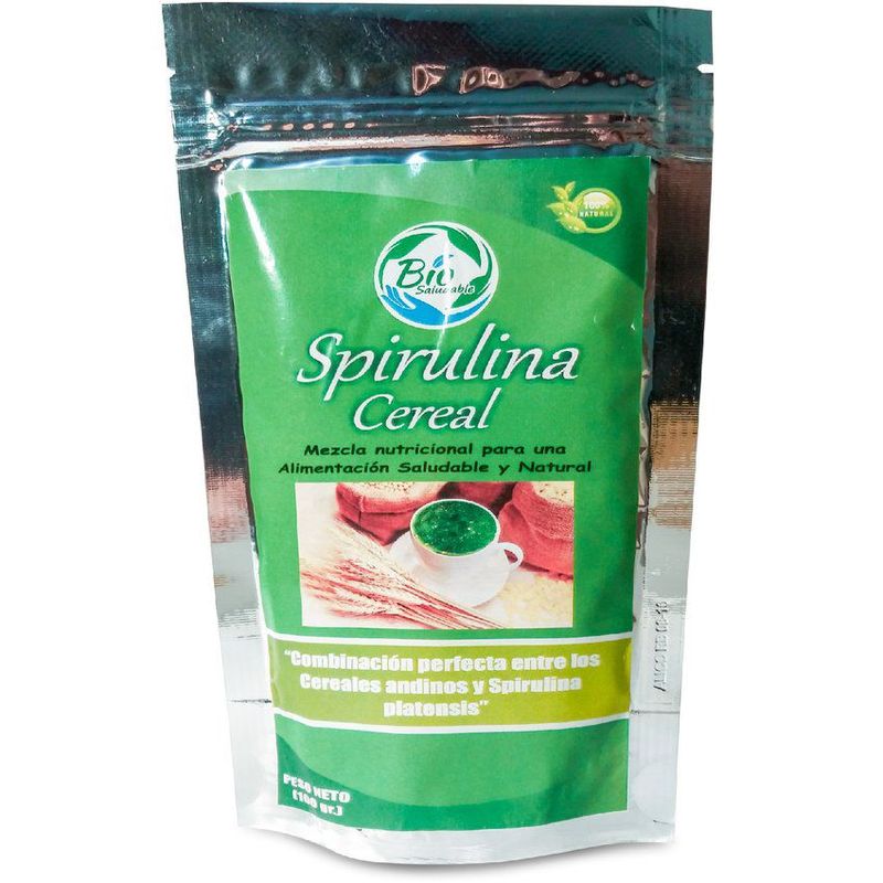 BIONUTREC - Espirulina con Cereales Andinos  x 100 gramos - Biosaludable