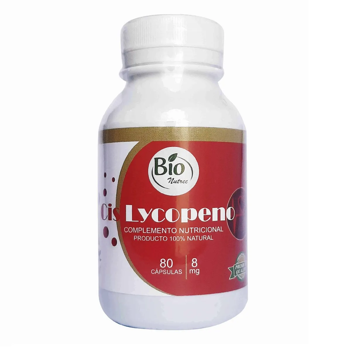 BIONUTREC - LICOPENO TOMATE  antioxidante 500 MG  x 80 capsulas - Bionutrec