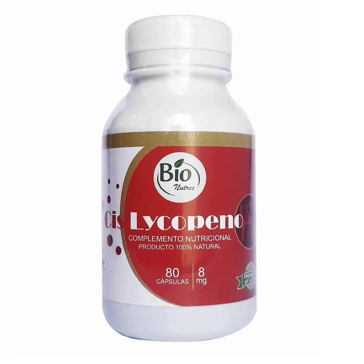 BIONUTREC - LICOPENO TOMATE  antioxidante 500 MG  x 80 capsulas - Bionutrec