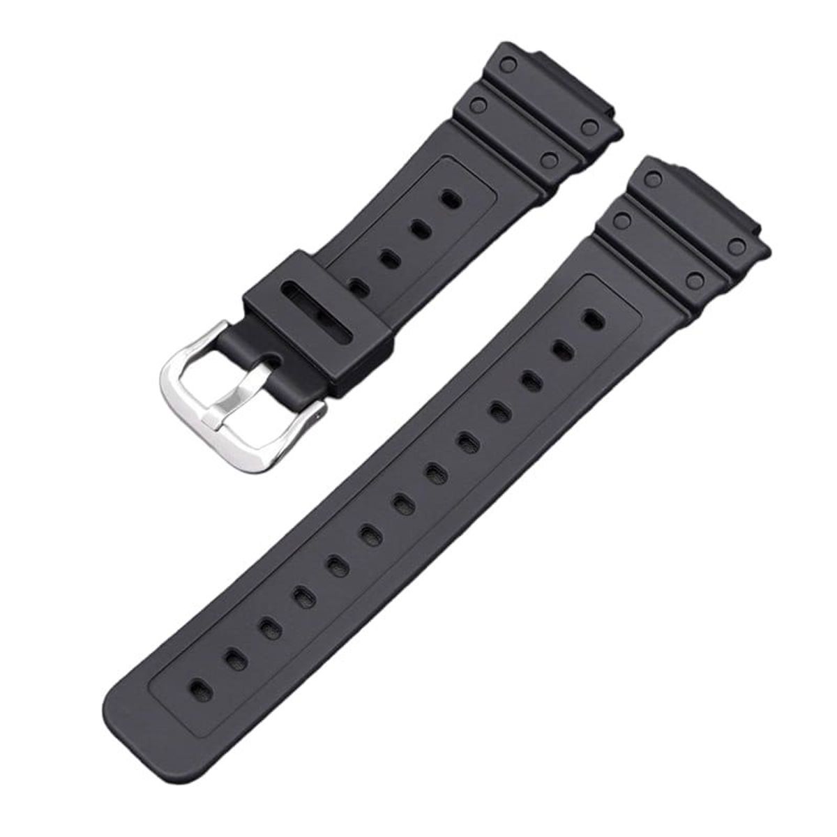 GENERICO - Correa Repuesto para CASIO G-SHOCK DW-5600  GA-2100 - Negro