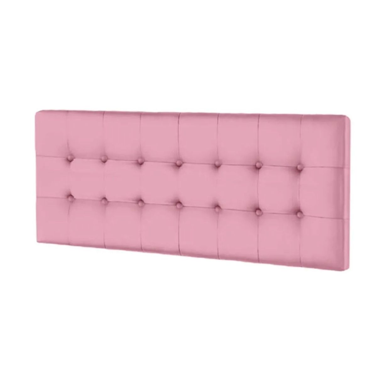 MAVISAC - Cabecera Vinilo Mavisac Dos Plazas Color Rosado - Tela