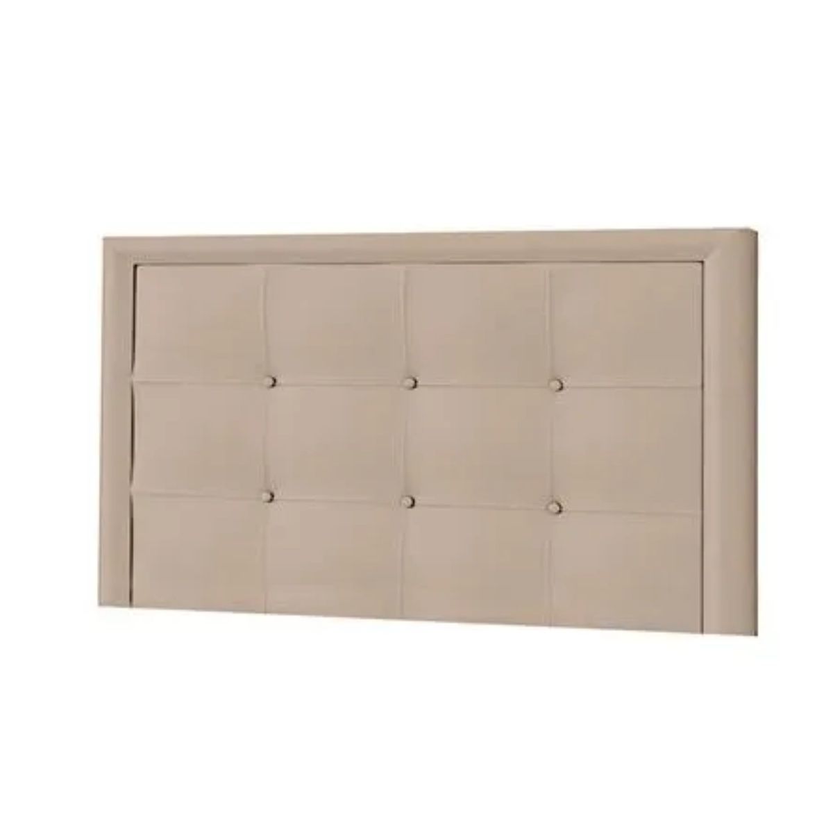 MAVISAC - Cabecera Alexa Mavisac Plaza Queen Color Beige - Tela