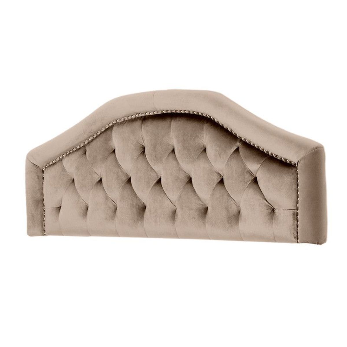 MAVISAC - Cabecera Reina Mavisac Plaza Queen Color Beige - Ultracuero